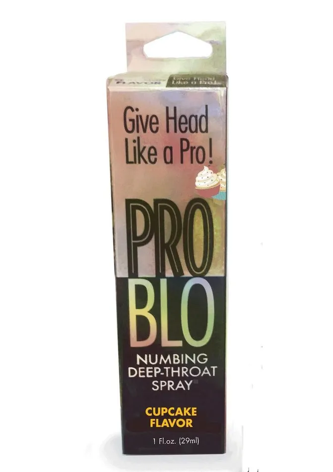 Male Sex Toys Problo Problo Numbing DeepThroat Spray 1oz Cupcake