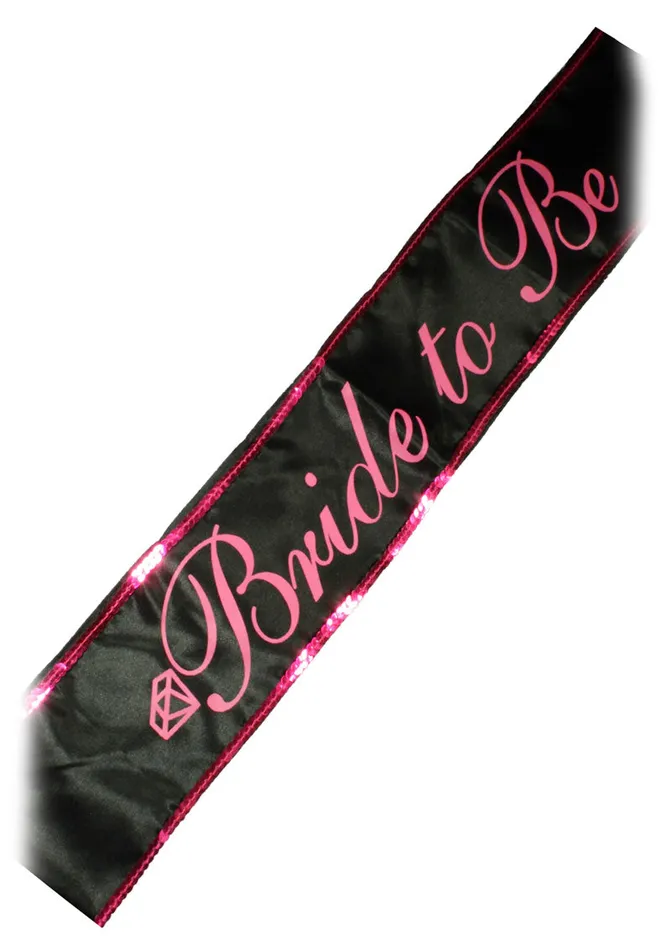 Male Sex Toys Sashes and Wearables BrideToBe Adjustable Party Sash