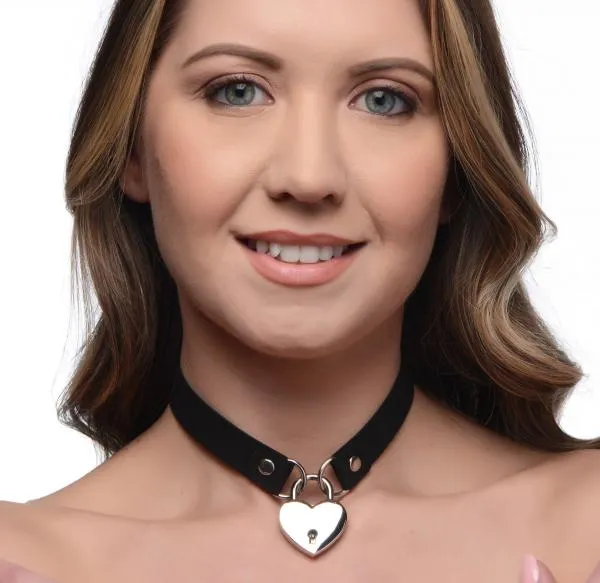Master Series Dildos LockIt Heart Choker