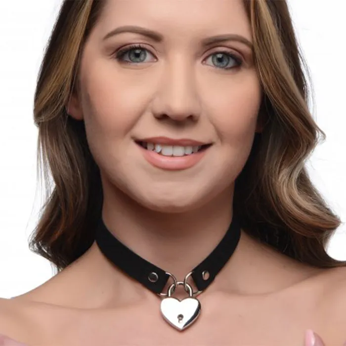 Master Series Dildos LockIt Heart Choker