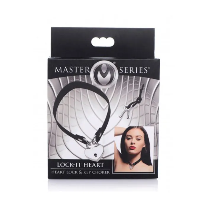 Master Series Dildos LockIt Heart Choker