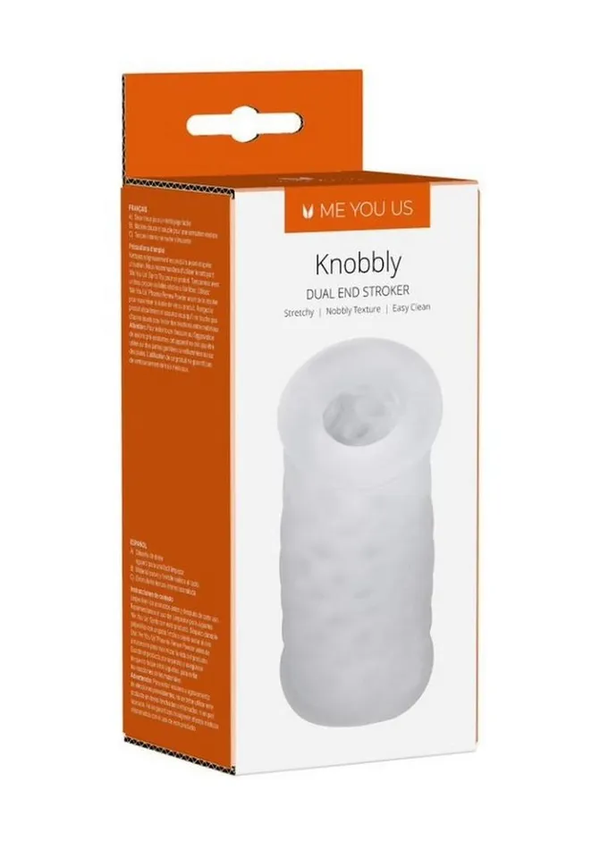 Me You Us Male Sex Toys ME YOU US Knobbly Dual End Stroker