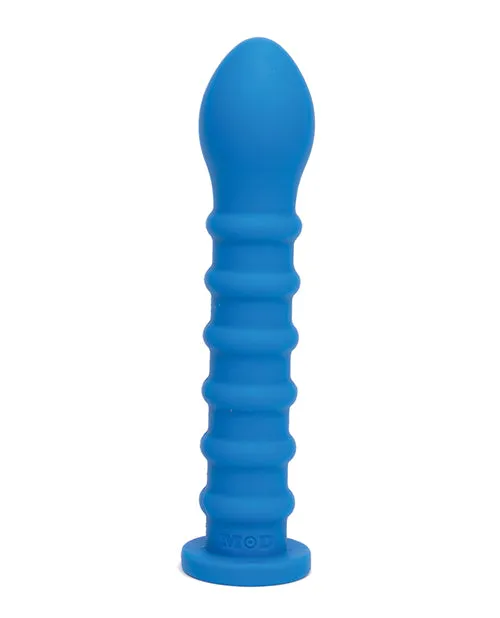 Mod Designs Vibrators MOD Ribbed Wand Blue