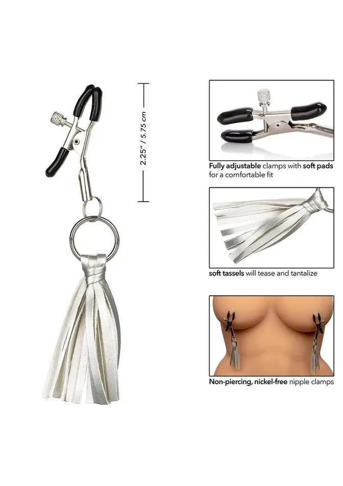 Nipple Play Nipple Play Playful Tassels Nipple Clamps Couples Nipple Play Nipple Play Playful Tassels Nipple Clamps Couples