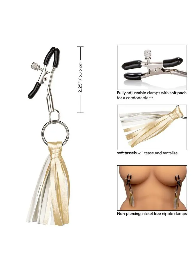 Nipple Play Nipple Play Playful Tassels Nipple Clamps Couples Nipple Play Nipple Play Playful Tassels Nipple Clamps Couples