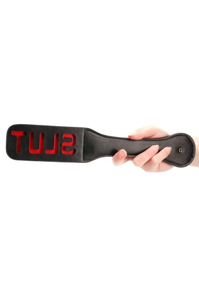 Ouch Couples Ouch Leather Paddle Slut