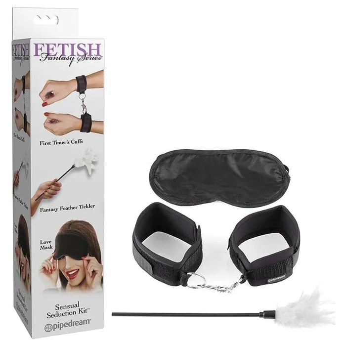 Pipedream Couples Fetish Fantasy Series Sensual Seduction Kit 3 Piece Set