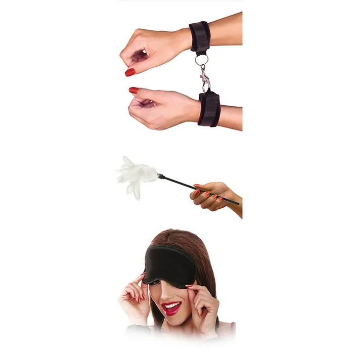 Pipedream Couples Fetish Fantasy Series Sensual Seduction Kit 3 Piece Set