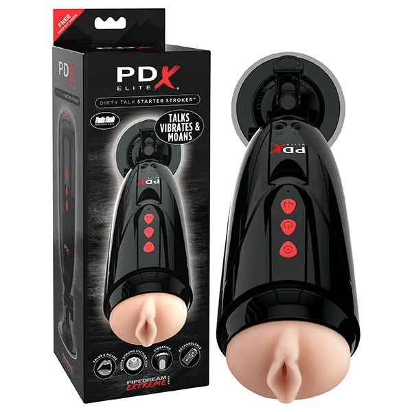 Pipedream Male Sex Toys Pipedream Extreme Toyz Elite Dirty Talk Starter Stroker Flesh Pipedream Male Sex Toys Pipedream Extreme Toyz Elite Dirty Talk Starter Stroker Flesh