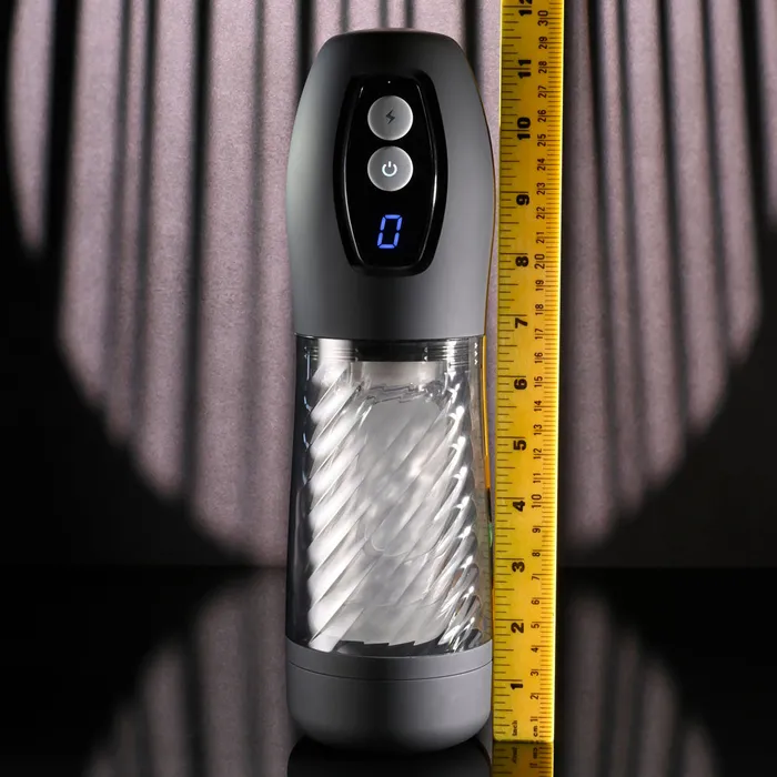 Playboy Pleasure WHIRLWIND Clear USB Rechargeable Thrusting and Spinning Auto Stroker Playboy Pleasure Male Sex Toys Playboy Pleasure WHIRLWIND Clear USB Rechargeable Thrusting and Spinning Auto Stroker Playboy Pleasure Male Sex Toys