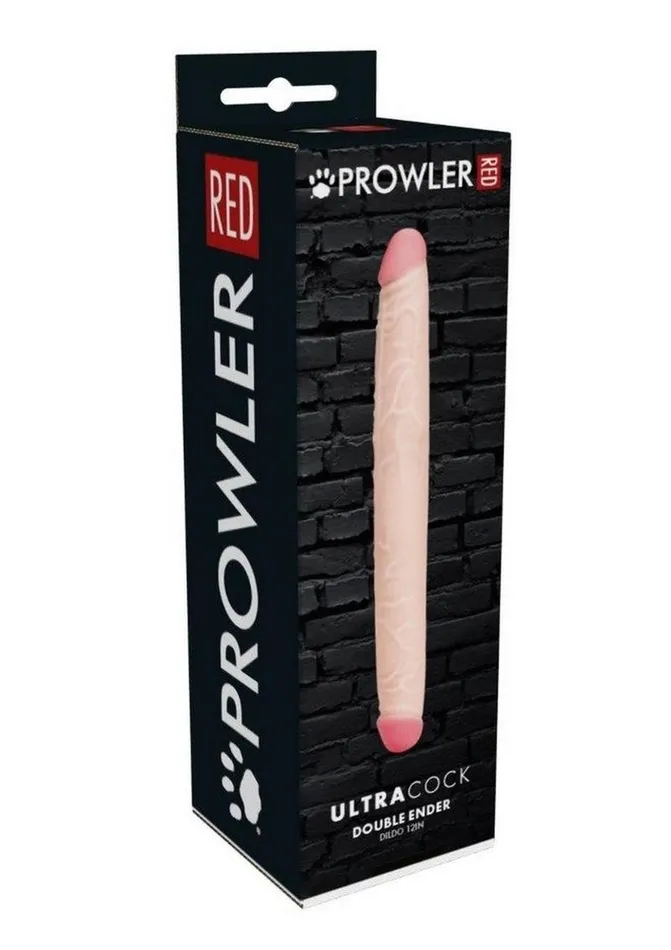 Prowler Red Ultra Cock Double Dong Flexible Dildo Prowler Red Dildos