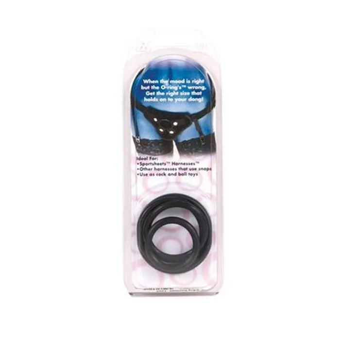 Rubber ORings 4 Pack Sportsheets Dildos