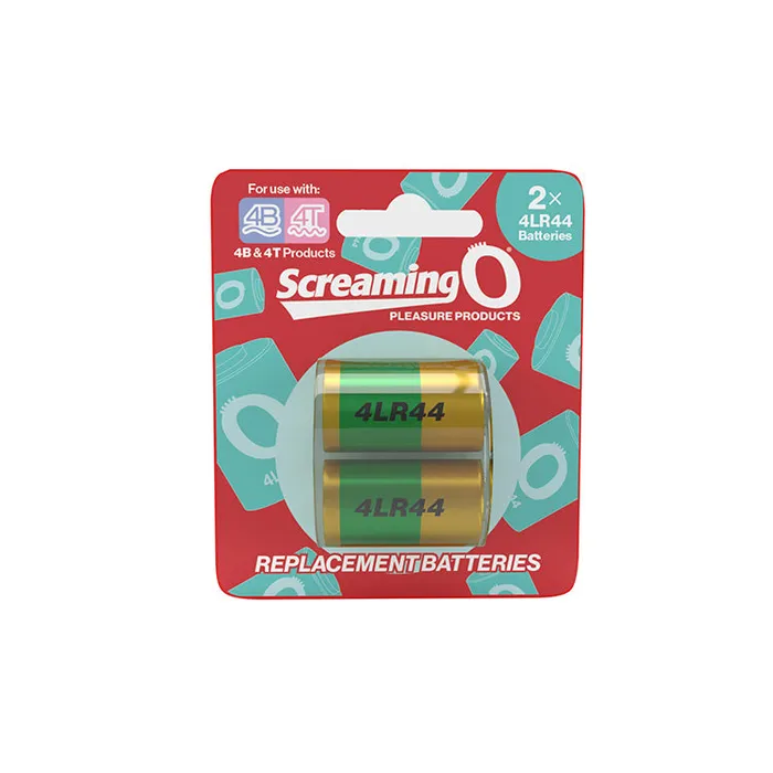 Screaming O Vibrators Screaming O 4LR44 Batteries 2pk