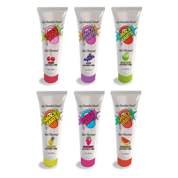 Smack Tarts Sour Strawberry Flavoured Lubricant 120 ml Tube Little Genie Lubricants Smack Tarts Sour Strawberry Flavoured Lubricant 120 ml Tube Little Genie Lubricants
