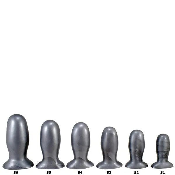 SquarePegToys Anal SquarePegToys Blunt Plug SuperSoft Anal Stretching Plugs 10 Sizes