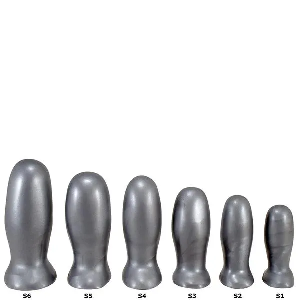 SquarePegToys Anal SquarePegToys Blunt Plug SuperSoft Anal Stretching Plugs 10 Sizes