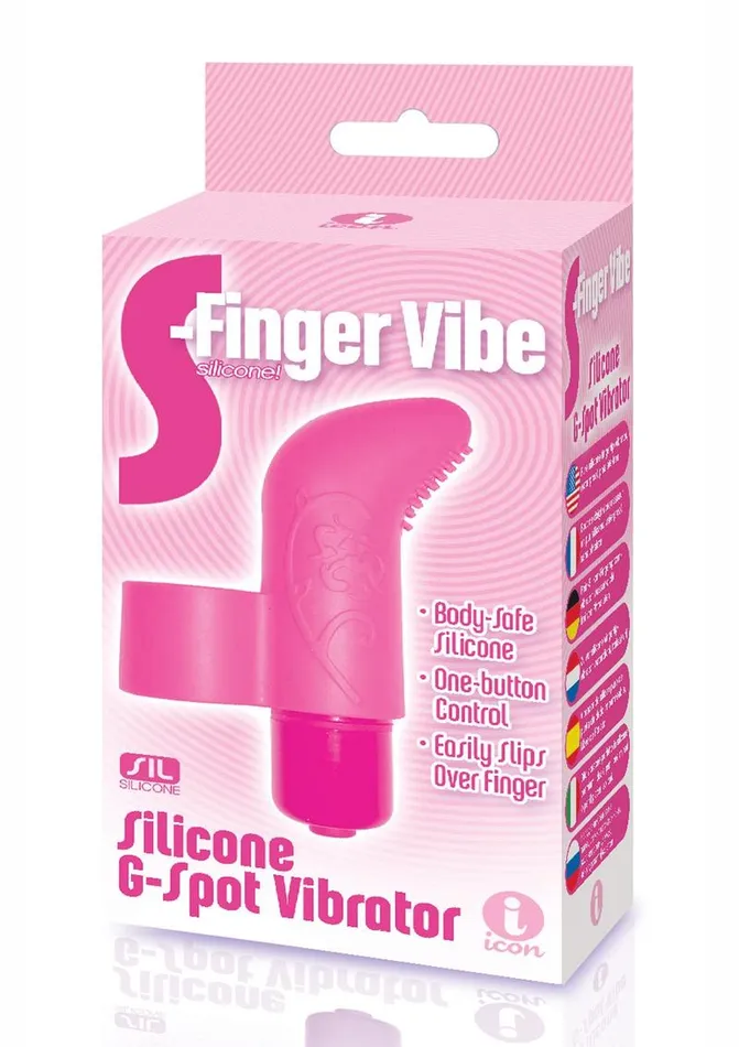 The 9s SFinger Silicone GSpot Vibrator THE 9S Female Sex Toys