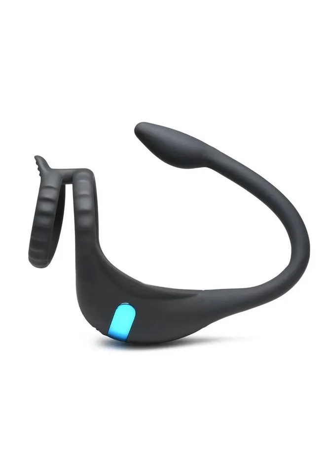 Trinity Men Vibrating Rechargeable Silicone Cock Ring and Anal Stimulator Trinity Men Male Sex Toys Trinity Men Vibrating Rechargeable Silicone Cock Ring and Anal Stimulator Trinity Men Male Sex Toys