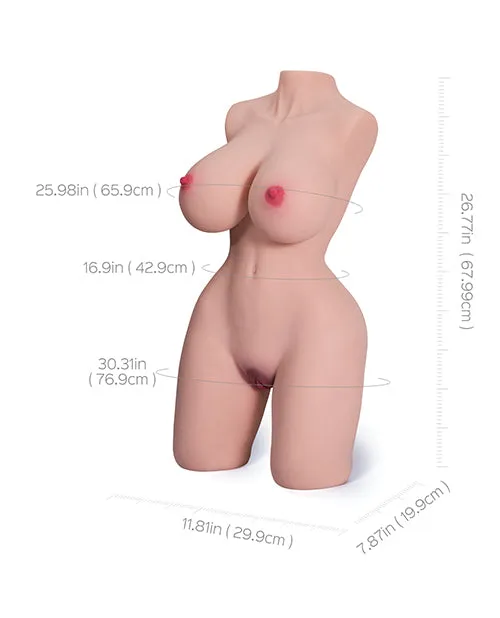 Uc Global Trade INChoney Play B Male Sex Toys Saffron Huge Breast Adult Torso Sex Doll