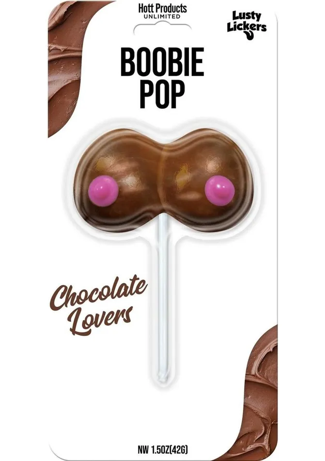 Vibrators Boobies Pop Chocolate Lovers Lollipop Hott Products