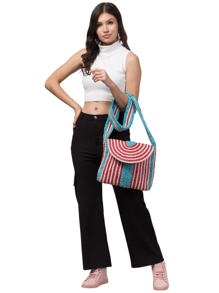 Vibrators Cerise Styx Vivre Dara Flap Crochet Bag
