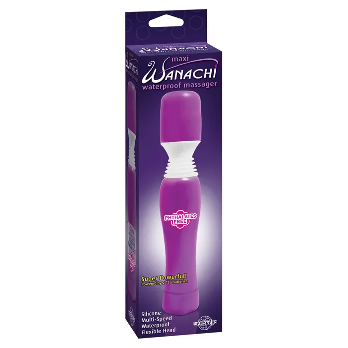 Vibrators PipeDream PipeDream Maxi Wanachi Waterproof Massager Purple