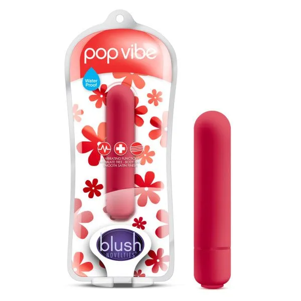Vive Pop Vibe Cherry Red 82 cm 325 Bullet Blush Novelties Vibrators