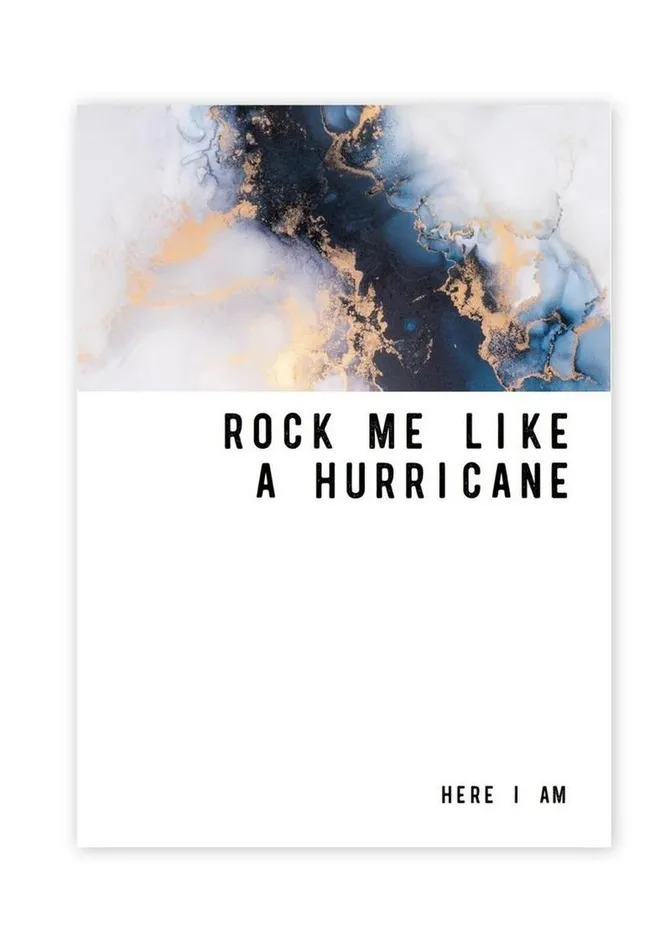 Warm Human Vibrators Warm Human Hurricane Greeting Card