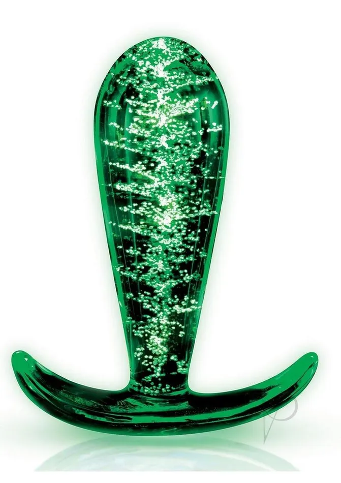 Whipsmart WhipSmart Glass Butt Plug with Curved Base Anal