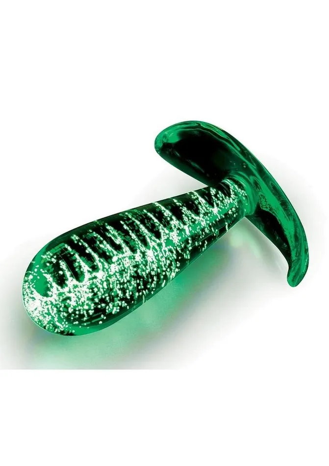 Whipsmart WhipSmart Glass Butt Plug with Curved Base Anal