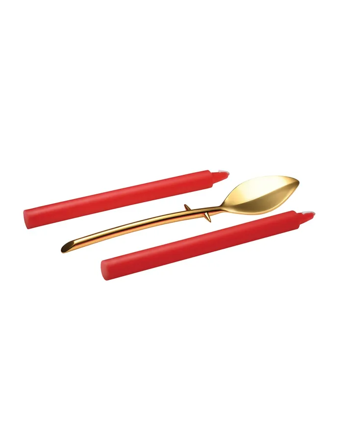 Xr LLC Male Sex Toys Master Series Drip Sensation Spoon Dip Candle Set