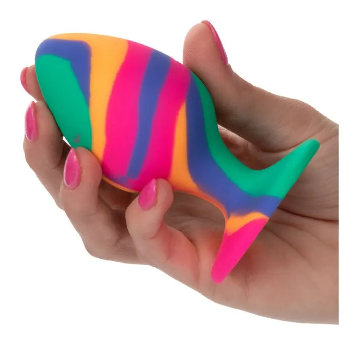 Anal Cheeky TieDye Butt Plug Large CalExotics Anal Cheeky TieDye Butt Plug Large CalExotics