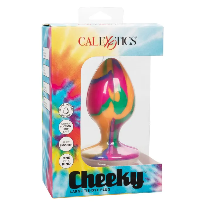 Anal Cheeky TieDye Butt Plug Large CalExotics Anal Cheeky TieDye Butt Plug Large CalExotics