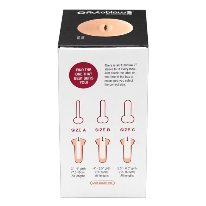 Autoblow 2 Plus XT Vagina Sleeve B 1014cm Autoblow Male Sex Toys