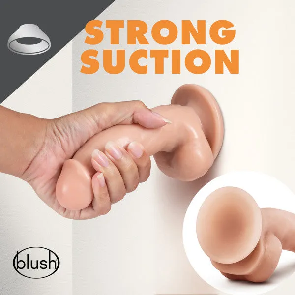 Blush Novelties Dr Skin Dr Spin 7in Gyrating Realistic Dildo Vanilla Female Sex Toys