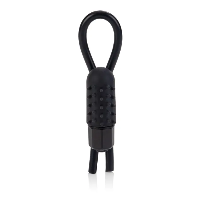 CalExotics Female Sex Toys 10Function Vibrating Silicone Stud Lasso Black