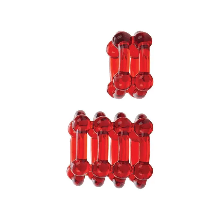 CalExotics Vibrators Colt Enhancer Rings Red