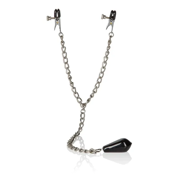 California Exotic Novelties Couples Nipple Play Weighted Nipple Clamps