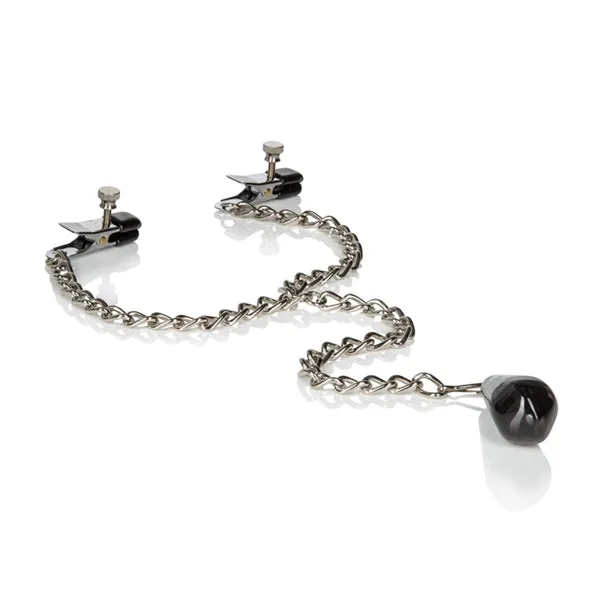 California Exotic Novelties Couples Nipple Play Weighted Nipple Clamps