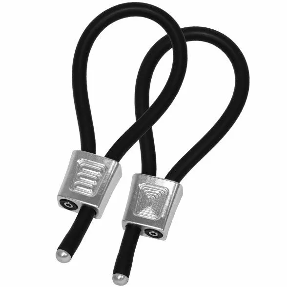 ElectraStim ElectraStim Prestige ElectraLoops Adjustable Cock Rings Silver Dildos
