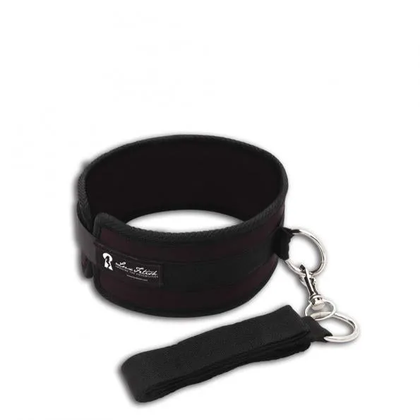Electric Hustler Lingerie Anal Neoprene Collar Leash Set