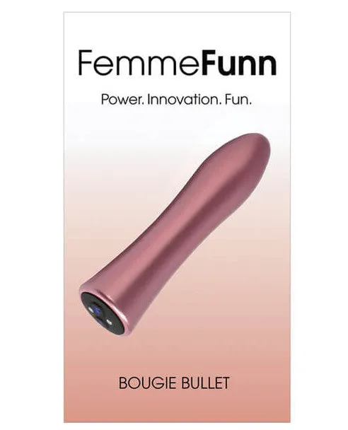Female Sex Toys FEMME FUNN FEMME FUNN BOUGIE RECHARGEABLE BULLET ROSE GOLD Female Sex Toys FEMME FUNN FEMME FUNN BOUGIE RECHARGEABLE BULLET ROSE GOLD