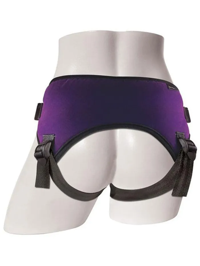 Female Sex Toys Sportsheets Lush StrapOn Harness Purple Female Sex Toys Sportsheets Lush StrapOn Harness Purple