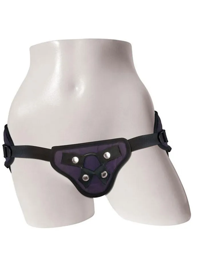 Female Sex Toys Sportsheets Lush StrapOn Harness Purple Female Sex Toys Sportsheets Lush StrapOn Harness Purple