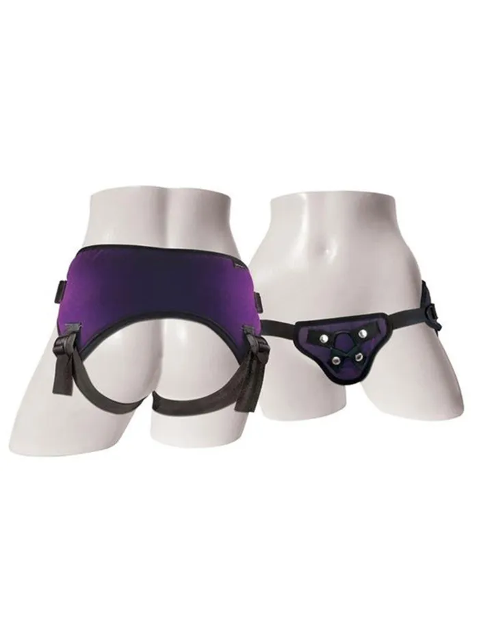 Female Sex Toys Sportsheets Lush StrapOn Harness Purple Female Sex Toys Sportsheets Lush StrapOn Harness Purple