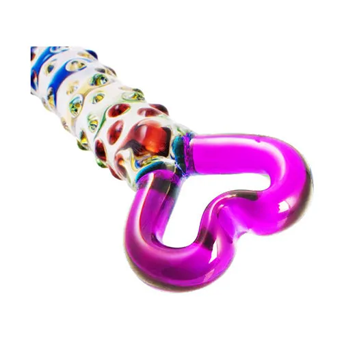 HeartShaped Designed Glass Dildo OEM Dildos