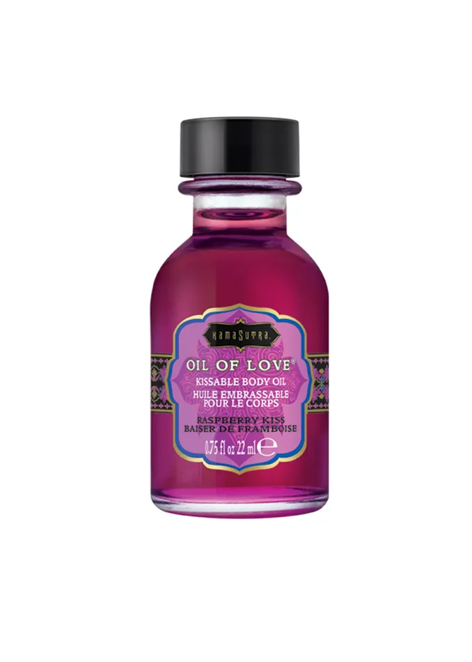 Kama Sutra Oil of Love Raspberry Kiss 075 Fl Oz 22 ml Vibrators