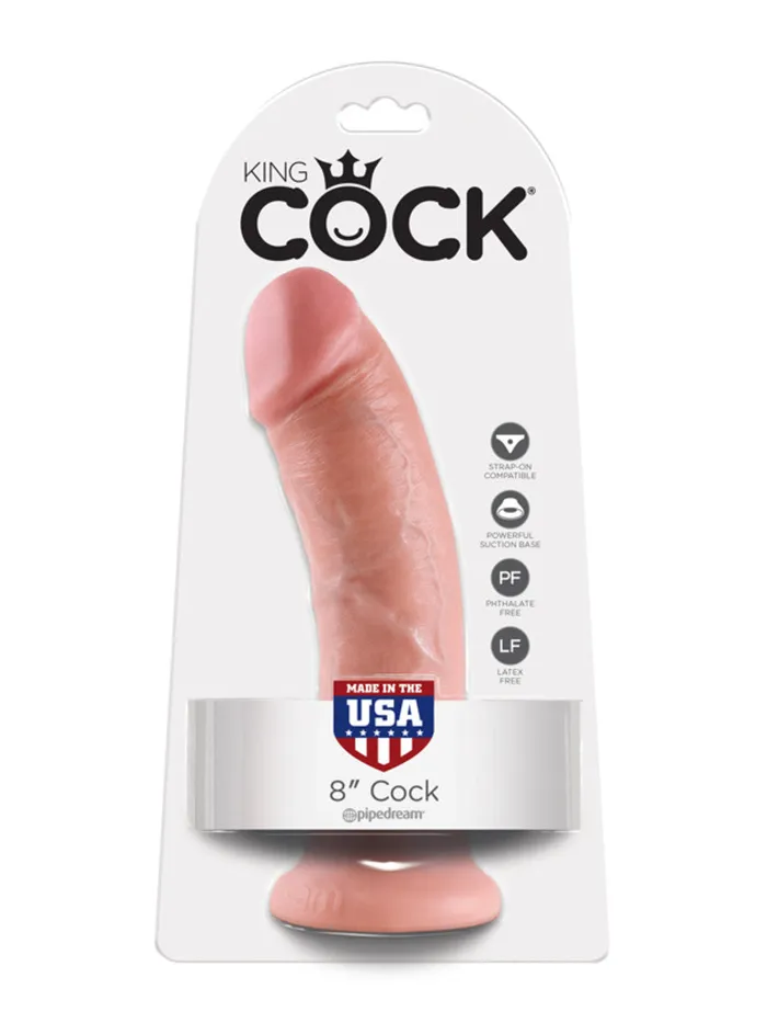 KING COCK 8 COCK FLESH KING COCK Dildos