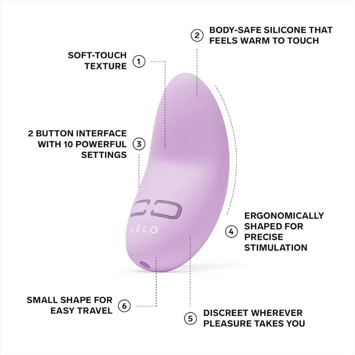Lelo Lily 3 Mini Vibrator Lilac Lelo Female Sex Toys