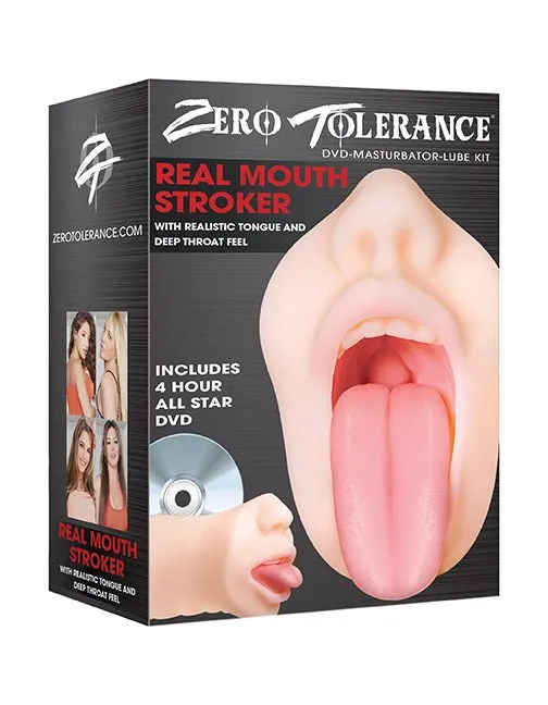 Male Sex Toys Evolved Novelties Zero Tolerance Real Mouth Stroker